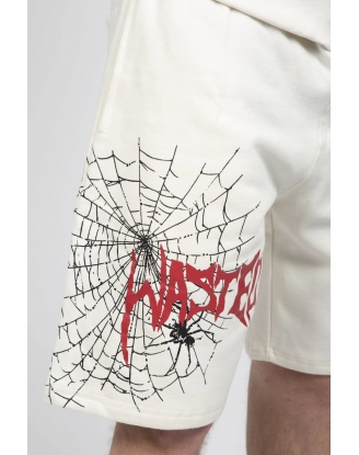 SHORT GIANT VENUM OFF-WHITE