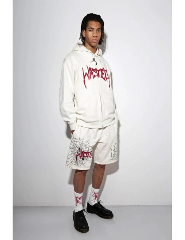 SHORT GIANT VENUM OFF-WHITE