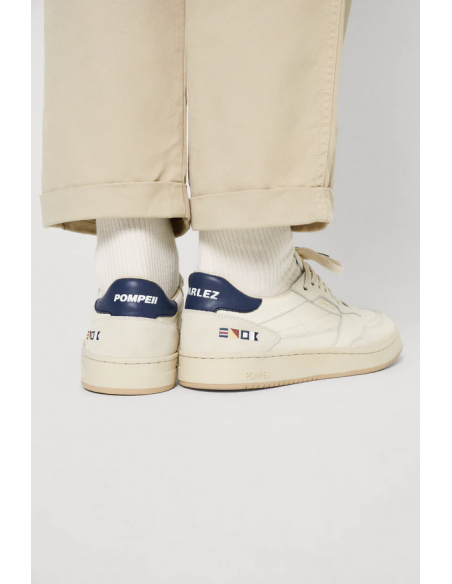 ELAN LEATHER ECRU NAUTICAL