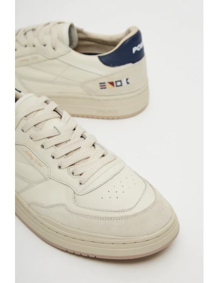 ELAN LEATHER ECRU NAUTICAL