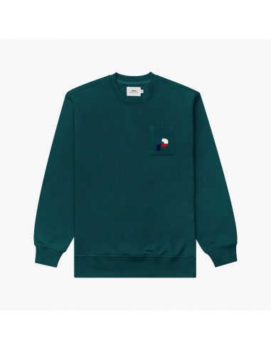 LABORIE CREW DEEP GREEN