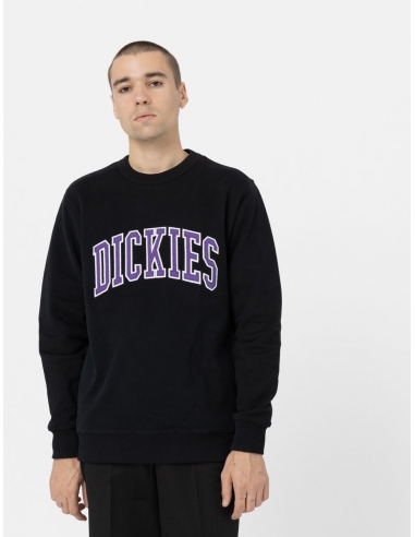 SUDADERA AITKIN NEGRO/MORADO