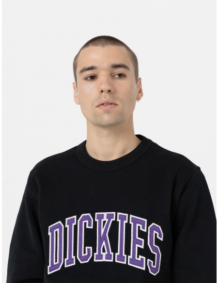 SUDADERA AITKIN NEGRO/MORADO