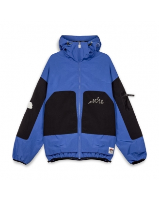 BACK AT YOU ZIP ANORAK ROYAL BLUE