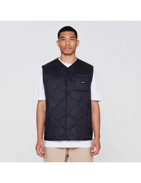 SHORE GILLET BLACK