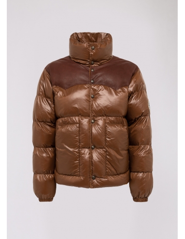 BLAST-OFF QUILTED DOWN JACKET BROWN