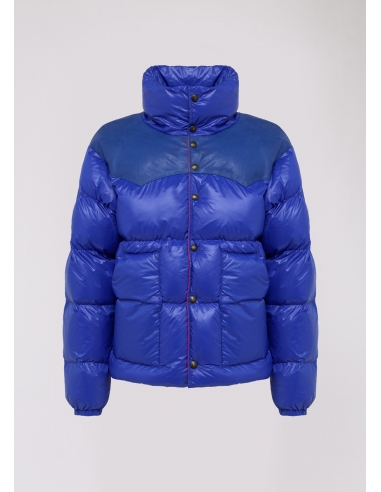 BLAST-OFF QUILTED DOWN JACKET BLUE