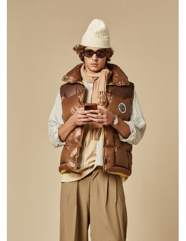 BLAST-OFF SLEEVELESS DOWN JACKET