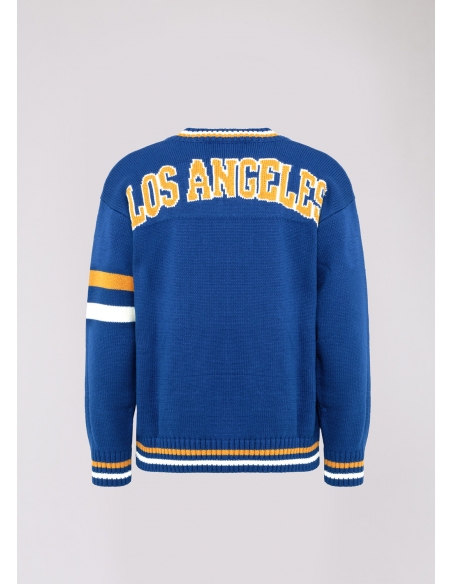 BLAST-OFF - V-NECK COLLEGE SWEATER