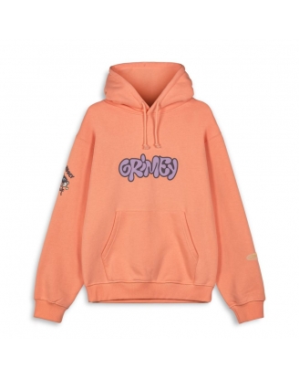 BLOODSUCKER VINTAGE HOODIE ORANGE