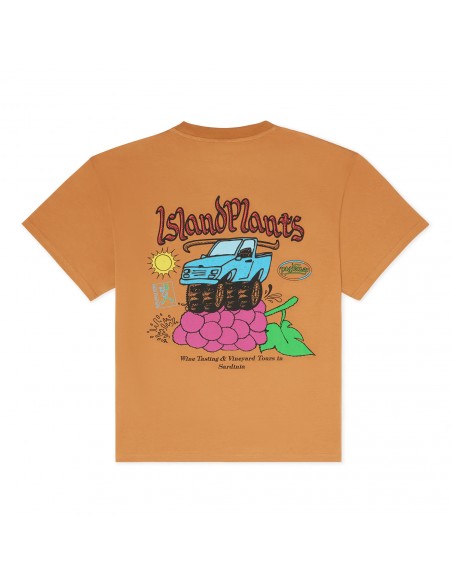Wine Tasting T-Shirt Brown