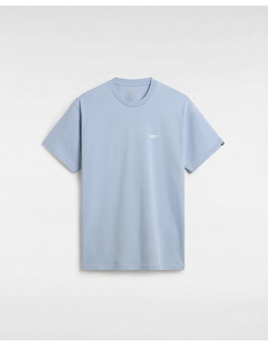 MN LEFT CHEST LOGO TEE DUSTY BLUE