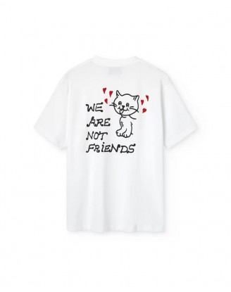 LOVE YOUR CAT WHITE T-SHIRT