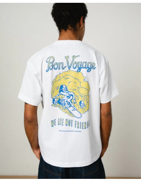 BON VOYAGE WHITE T-SHIRT