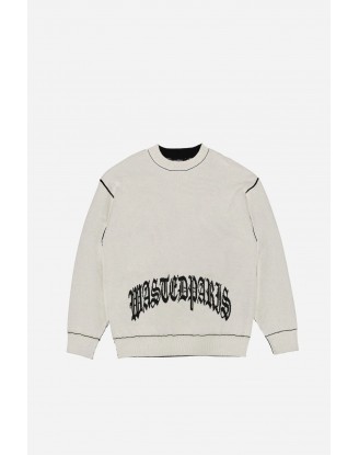 SWEATER REVERSE KINGDOM B/W