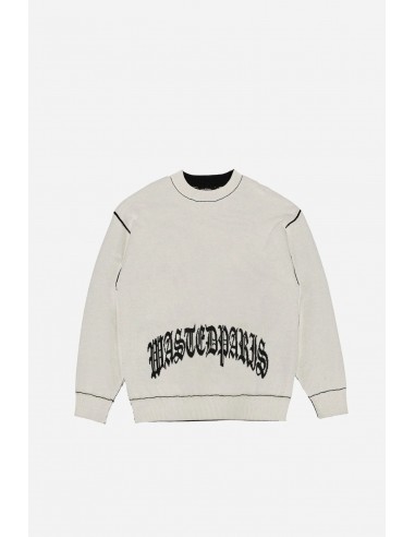 SWEATER REVERSE KINGDOM B/W