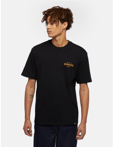 DICKIES EMBEL TEE SS BLACK