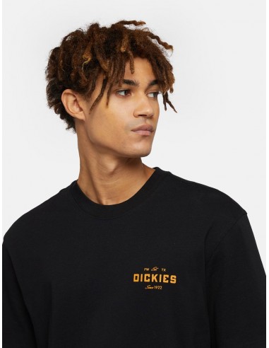 DICKIES EMBEL TEE SS BLACK