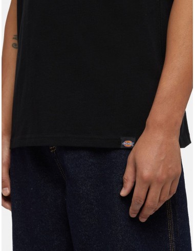 DICKIES EMBEL TEE SS BLACK