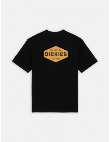 DICKIES EMBEL TEE SS BLACK