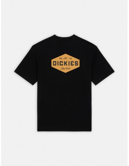 DICKIES EMBEL TEE SS BLACK