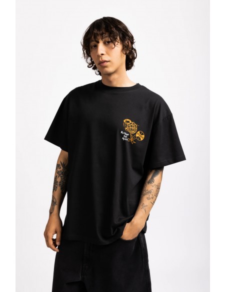 BASKETBALL TEE OLD BLACK