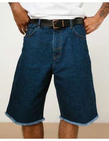 DENIM RAW JORTS