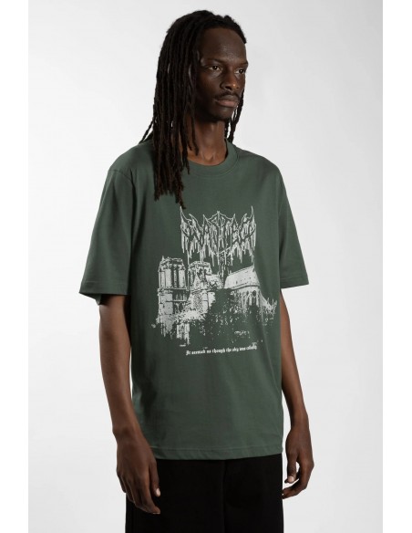 VAULT T-SHIRT GRANITE GREEN