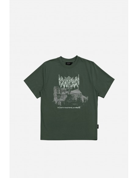 VAULT T-SHIRT GRANITE GREEN