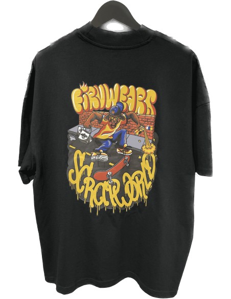 FIRU & SCRAP OVERSIZE BLACK