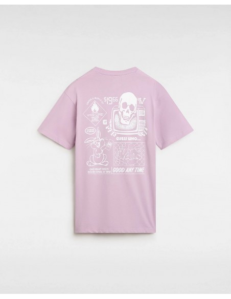 CRAZY EDDY SS LAVENDER TEE