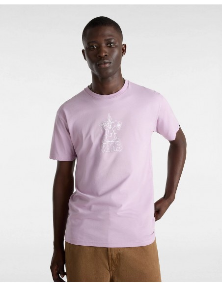 CRAZY EDDY SS LAVENDER TEE