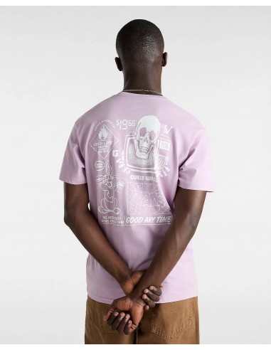 CRAZY EDDY SS LAVENDER TEE