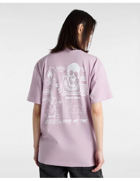 CRAZY EDDY SS LAVENDER TEE