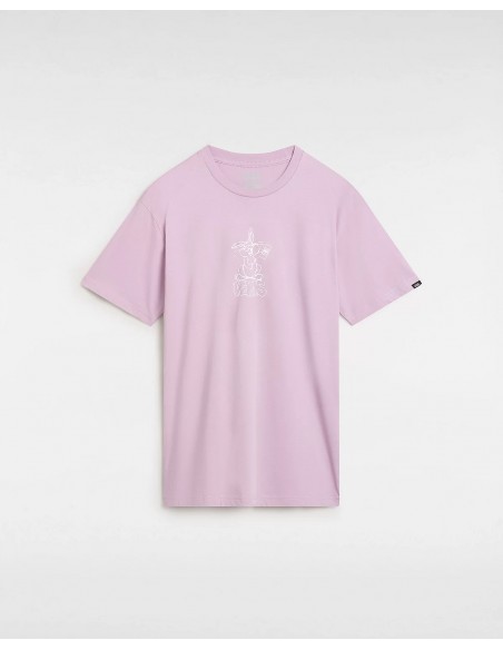 CRAZY EDDY SS LAVENDER TEE