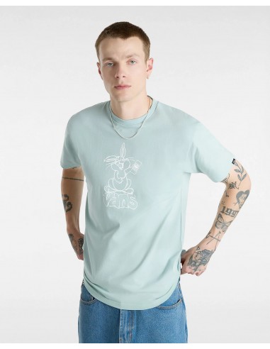 CRAZY EDDY SS GRAY MIST TEE