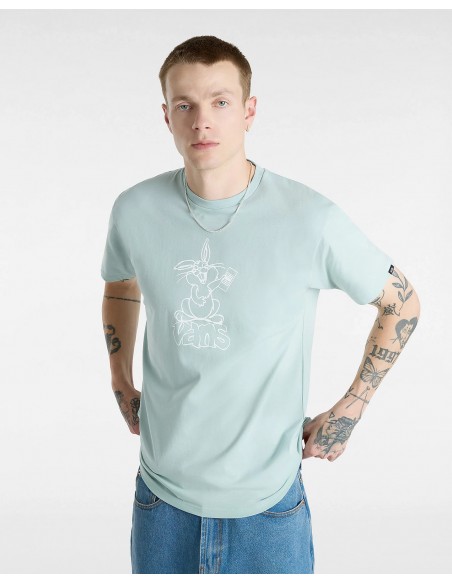 CRAZY EDDY SS GRAY MIST TEE
