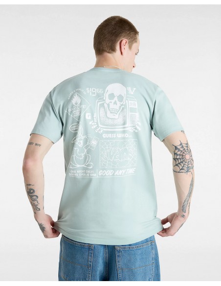 CRAZY EDDY SS GRAY MIST TEE