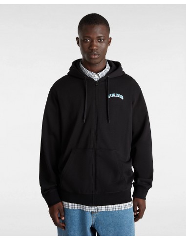 TRUE WAVES CLASSIC FT FULL ZIP BLACK