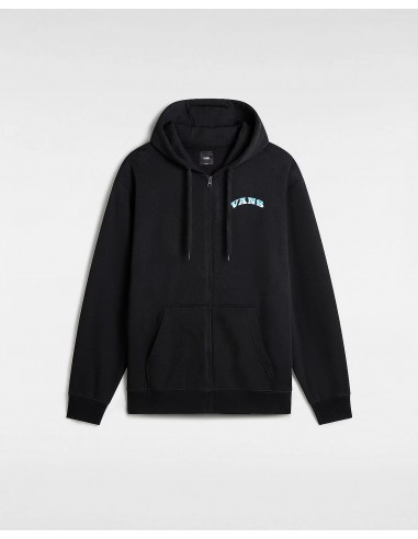 TRUE WAVES CLASSIC FT FULL ZIP BLACK