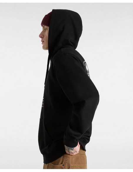 CRAZY EDDY 66 LOOSE PO HOODIE BLACK