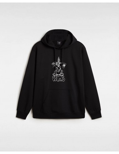 CRAZY EDDY 66 LOOSE PO HOODIE BLACK