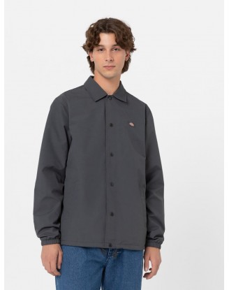 OAKPORT COACH JACKET CHARCOAL GREY