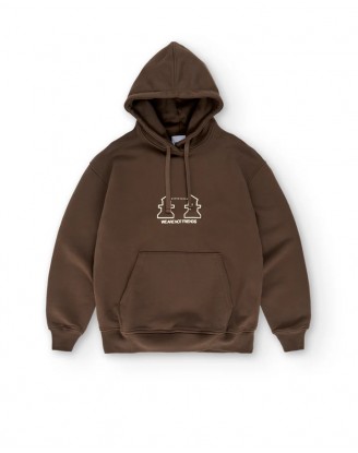 CREATIONS HOODIE CHOCOLATE