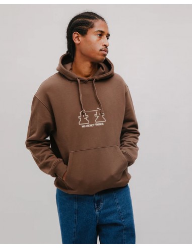 CREATIONS HOODIE CHOCOLATE