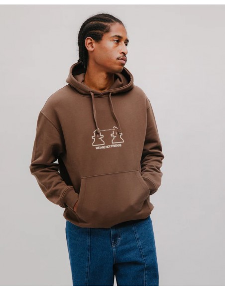 CREATIONS HOODIE CHOCOLATE