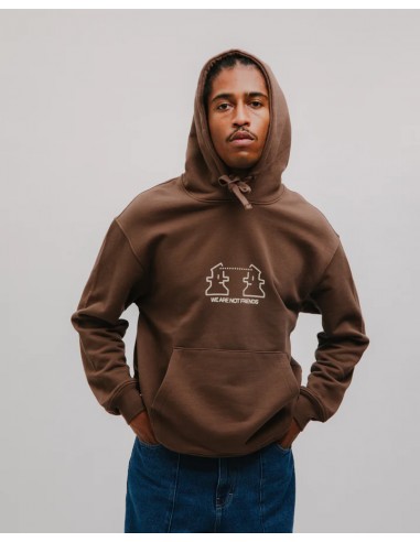 CREATIONS HOODIE CHOCOLATE
