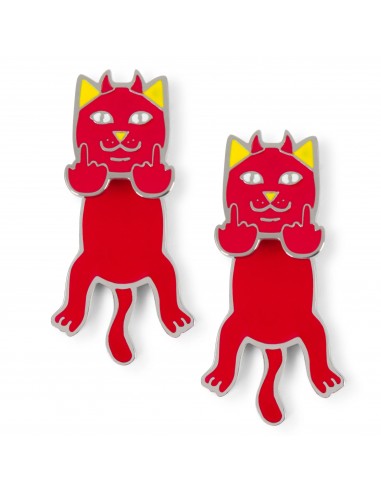 LORD DEVIL EARRINGS RED