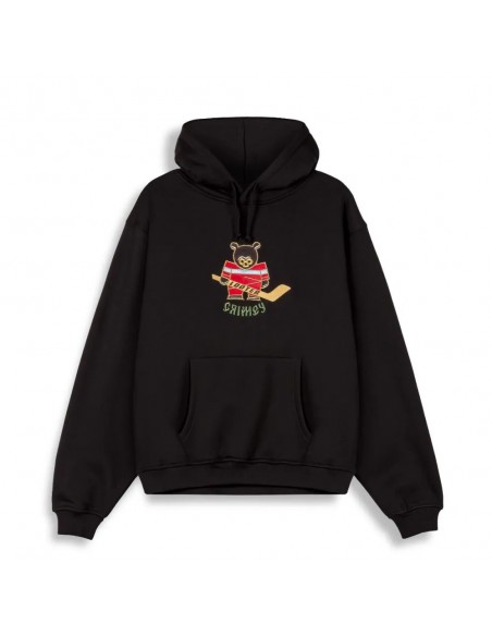 THE LOWER DEPTHS VINTAGE HOODIE BLACK