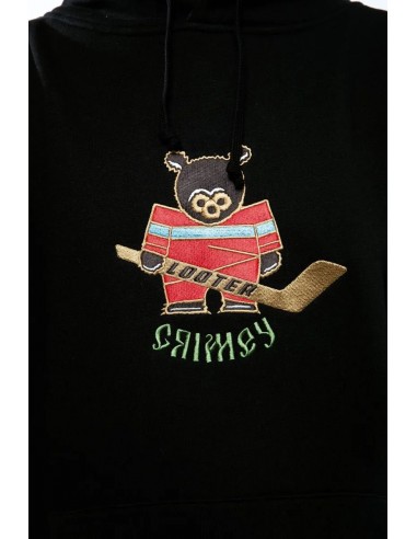 THE LOWER DEPTHS VINTAGE HOODIE BLACK